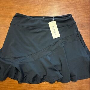 NWT Black tennis skirt
